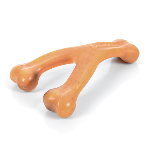 Benebone Rotisserie Chicken Flavored Wishbone Dog Chew Toy - Mutts & Co.