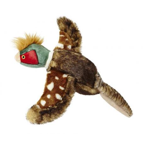 Fluff & Tuff Ike the Pheasant 12" Plush Dog Toy - Mutts & Co.