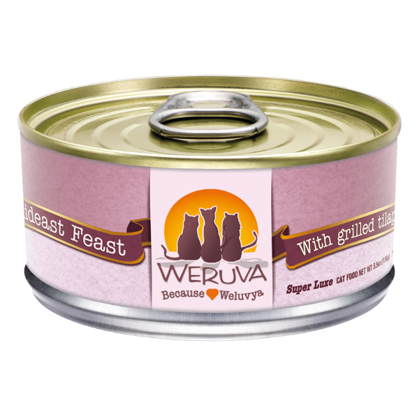 Weruva Mideast Feast with Grilled Tilapia in Gravy Canned Cat Food - Mutts & Co.