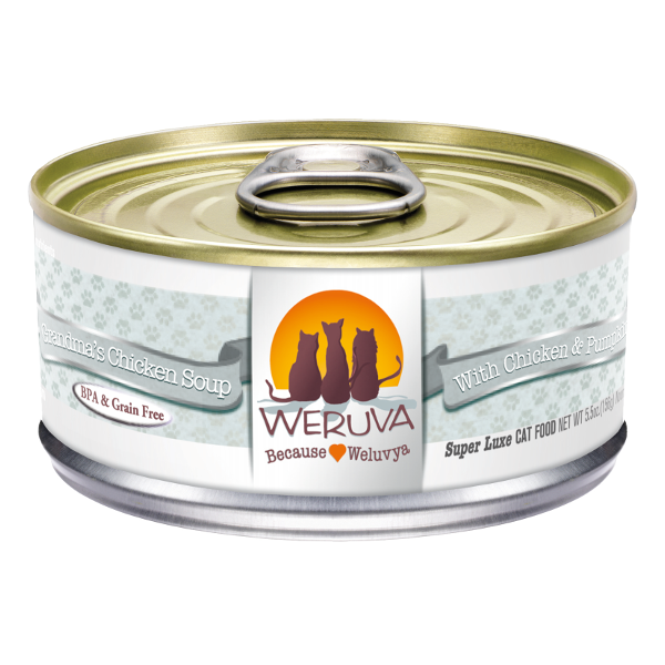 Weruva Grandma's Chicken Soup with Chicken & Pumpkin Canned Cat Food - Mutts & Co.