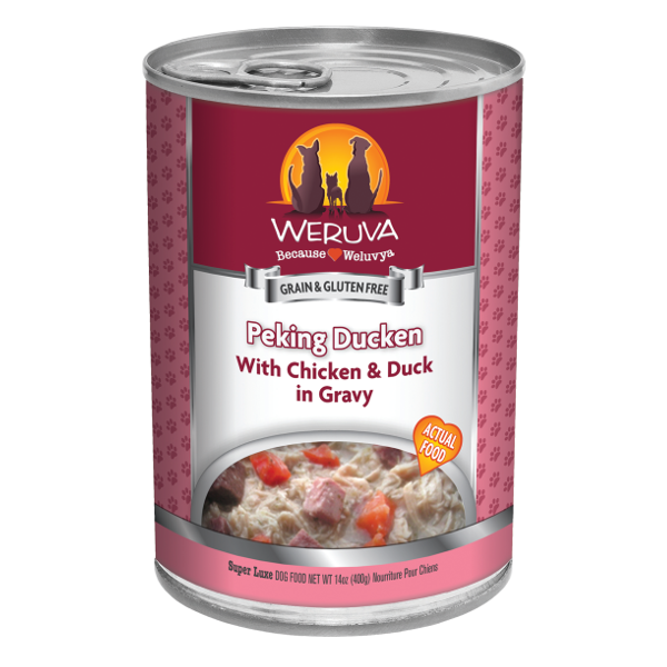 Weruva Peking Ducken with Chicken & Duck in Gravy Canned Dog Food - Mutts & Co.