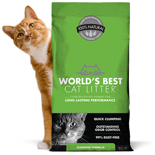 World's Best Cat Litter Clumping Formula - Mutts & Co.