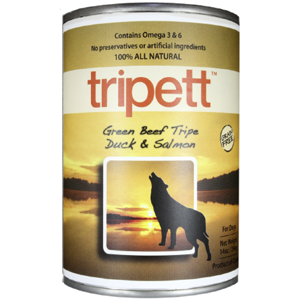 Tripett canned dog discount food