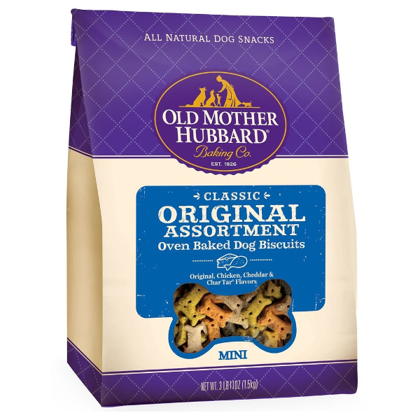 Old Mother Hubbard Classic Original Assortment Biscuits Baked Dog Treats, 20-oz - Mutts & Co.