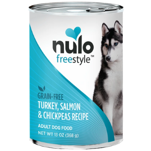 Nulo Freestyle Grain-Free Turkey, Salmon & Chickpeas Recipe Wet Dog Food, 13 oz - Mutts & Co.