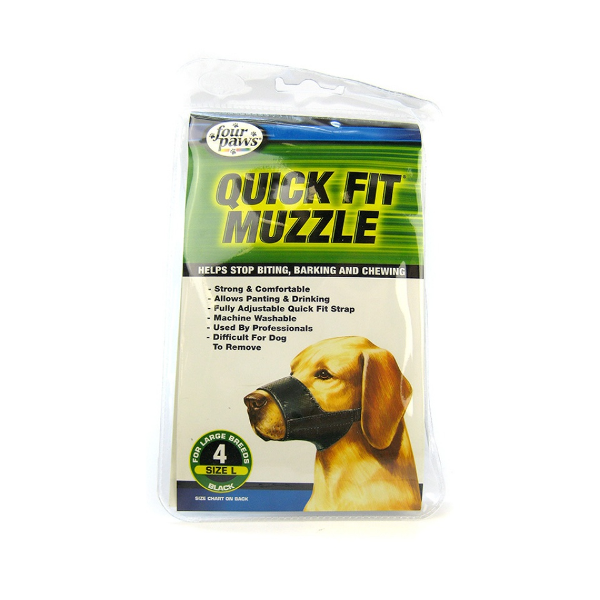 Four Paws Quick Fit Dog Muzzle - Mutts & Co.