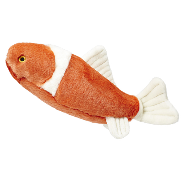 Fluff & Tuff Finn Koi 14" Plush Dog Toy - Mutts & Co.