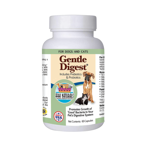 Ark Naturals Gentle Digest Dog & Cat Capsules 60ct - Mutts & Co.