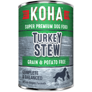 Koha Turkey Stew Grain-Free Canned Dog Food 12.7 oz - Mutts & Co.