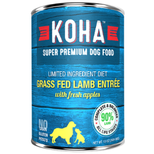 Koha Limited Ingredient Diet Lamb Entree Grain-Free Canned Dog Food 13 oz - Mutts & Co.