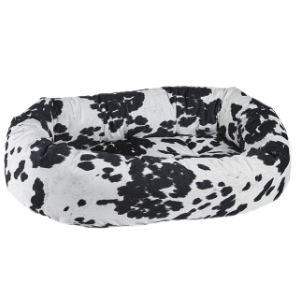 Bowsers Donut Dog Bed Microvelvet Wrangler - Mutts & Co.