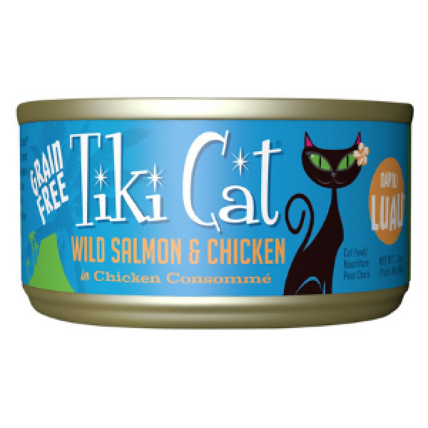 Tiki Cat Napili Luau Wild Salmon Chicken Canned Cat Food