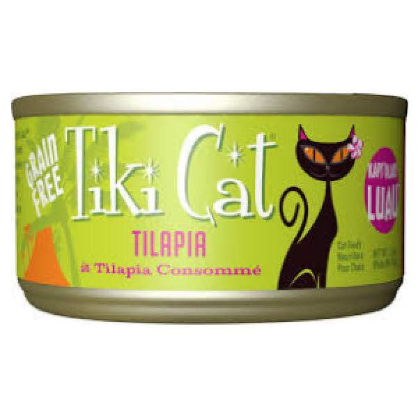 Tiki Cat Kapi'Olani Luau Tilapia in Tilapia Consomme Canned Cat Food - Mutts & Co.