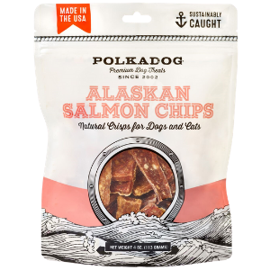 Polka Dog Alaskan Salmon Chips 4oz - Mutts & Co.