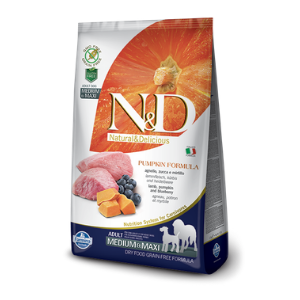 Farmina Pumpkin Medium & Maxi Breed Lamb & Blueberry Dog Food - Mutts & Co.