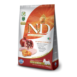 Farmina Pumpkin Mini Breed Chicken & Pomegranate Dog Food - Mutts & Co.