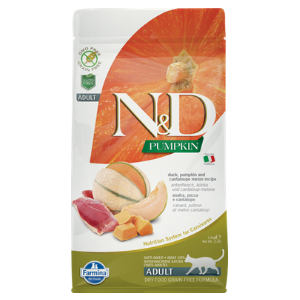 Farmina Pumpkin Duck & Cantaloupe Formula Cat Food 3.3 lbs - Mutts & Co.