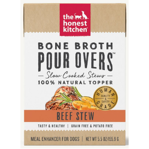 The Honest Kitchen Bone Broth Pour Overs Beef Stew 5.5 oz - Mutts & Co.