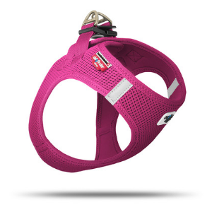 Curli Air-Mesh Vest Dog Harness Fuchsia - Mutts & Co.