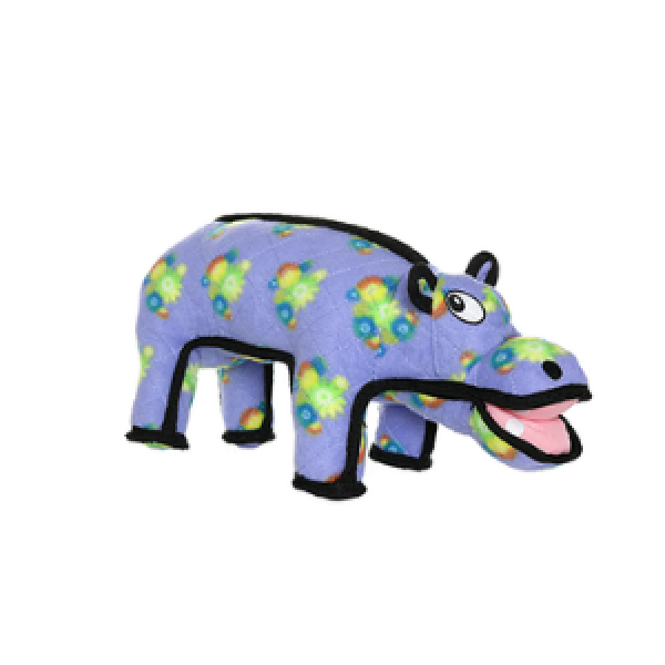 VIP Tuffy's Zoo Series Hilda Hippo Dog Toy - Mutts & Co.