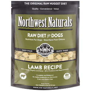 Northwest Naturals Raw Frozen Lamb Nuggets Dog Food 6 lb - Mutts & Co.