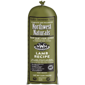 Northwest Naturals Raw Frozen Lamb Chub Dog Food 5 lb - Mutts & Co.