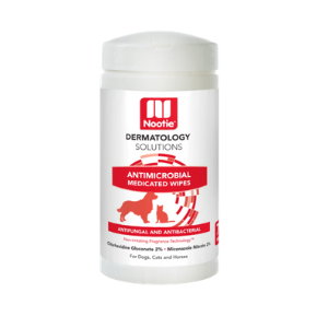 Medicated online pet wipes