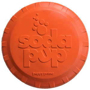 SodaPup Bottle Top Flyer Dog Toy Large - Mutts & Co.