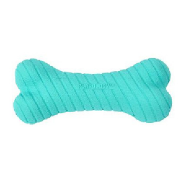 Playology Dual Layer Bone Dog Toy Peanut Butter - Mutts & Co.