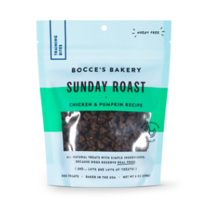 Bocce's Bakery Sunday Roast Training Bites, 6 oz - Mutts & Co.