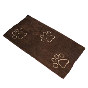 Dog Gone Smart Dirty Dog Doormat Runner Mocha Brown - Mutts & Co.