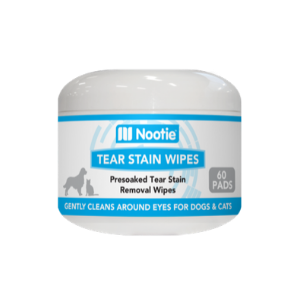 Nootie Tear Stain Wipes for Dogs & Cats, 60 Ct - Mutts & Co.