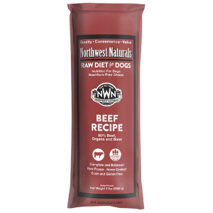 Northwest Naturals Raw Frozen Beef Chub Dog Food 5 lb