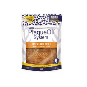Proden PlaqueOff Dental Care Bones Turkey & Cranberry, 17oz - Mutts & Co.