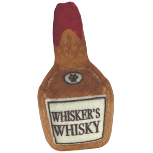 Kittybelles Whisker's Whisky Plush Cat Toy - Mutts & Co.