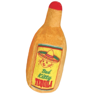 Kittybelles Bad Kitty Tequila Plush Cat Toy - Mutts & Co.