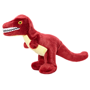 Fluff & Tuff Tiny T-Rex 8" Plush Dog Toy - Mutts & Co.