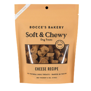 Bocce's Bakery Basic Cheese Soft & Chewy Wheat Free Dog Treats 6 oz - Mutts & Co.