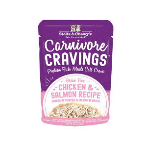 Stella & Chewy's Carnivore Cravings Chicken & Salmon Recipe Cat Food, 2.8 oz - Mutts & Co.