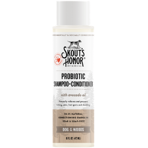 Skout's Honor Probiotic Pet Shampoo Plus Conditioner Dog of the Woods 16-oz - Mutts & Co.