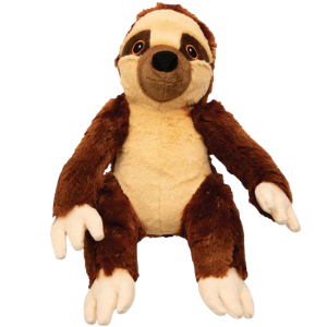 SnugArooz Sasha the Sloth 11" Plush Dog Toy - Mutts & Co.