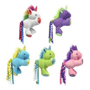 Multipet Unicorn with Catnip Cat Toy Assorted Colors - Mutts & Co.