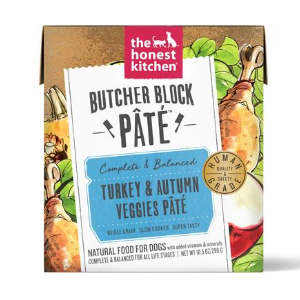 The Honest Kitchen Butcher Block Pate Turkey & Autumn Veggies Pate Wet Dog Food, 10.5-oz - Mutts & Co.
