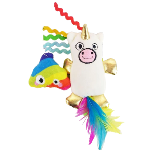 R2P Pet Mad Cat Mewnicorn 2PK Catnip Cat Toy - Mutts & Co.