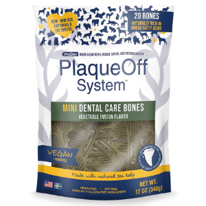 ProDen PlaqueOff Mini Dental Bones Vegetable Fusion, 12 oz - Mutts & Co.