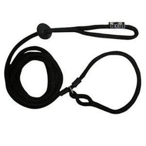 Black dog online harness and lead