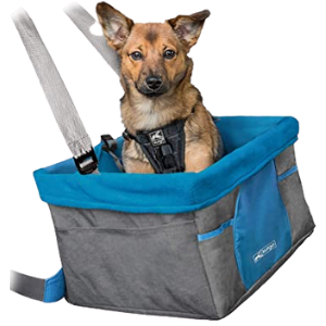 Kurgo Dog Heather Booster Seat Charcoal - Mutts & Co.