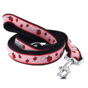 The Worthy Dog Ladybug Dog Lead - Mutts & Co.