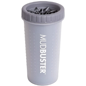 Dexas Popware for Pets MudBuster Portable Dog Paw Cleaner Light Gray - Mutts & Co.