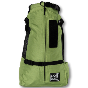 K9 Sport Sack Trainer Backpack Pet Carrier Greenery - Mutts & Co.